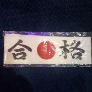 Japanese Kanji Headband  Made In Japan with Red Circle